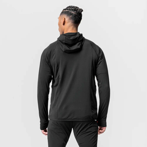 Sweat à capuche d'entraînement pour hommes de qualité supérieure respirant, pull à séchage rapide pour la course à pied et les sports de plein air thermiques - Product Image 2