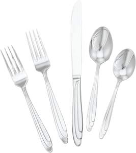 Luxueux variété de couverts en métal vaisselle de table exportateur d'ustensiles de cuisine très exigeants ensemble de couverts décoratifs en acier inoxydable - Product Image 1