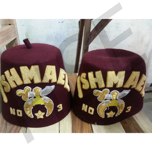 REGALIA MASÓNICA PERSONALIZADA, FEZ DE SHRINER [ISHMAEL] - Product Image 5