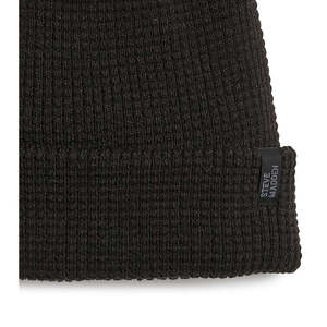 หมวกบีนนี่ทรงริบบ์สีดำสำหรับผู้ชาย ไซส์เดียว ยี่ห้อ Steve Madden - Product Image 2