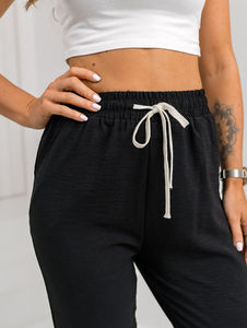 Pantalons pour femmes au design unique, nouvelle arrivée, grande taille, séchage rapide, pantalons amples pour femmes, prix de gros, service OEM personnalisé - Product Image 4