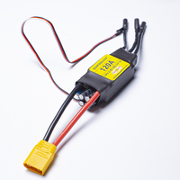 Controlador de Velocidad Eléctrico Unidireccional de 120A, ESC Lipo 2-6S con Conector XT60 de 7.4V para Vehículos RC, Robótica, Motor sin Escobillas