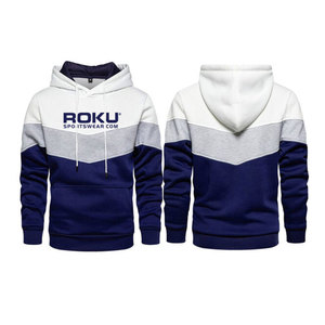 Vente directe d'usine pulls à capuche décontractés pour hommes hiver polaire imprimé écran Designer adultes utilisation en plein air solide à capuche - Product Image 2