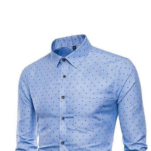 Chemises décontractées pour hommes durables, de haute qualité, à séchage rapide, légères, confortables, 100% coton, respirantes, écologiques, manches longues, été - Product Image 3