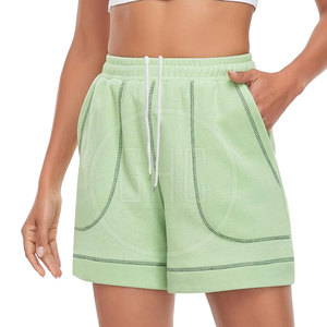 Pantalones cortos de chándal de cintura alta para hombre con logotipo personalizado, duraderos, transpirables, esenciales de invierno, ropa superventas para mujer - Product Image 2