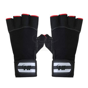 Gants de fitness en cuir pour la musculation et les entraînements en salle de sport avec paume rembourrée douce et ajustement confortable antidérapant et flexible - Product Image 4