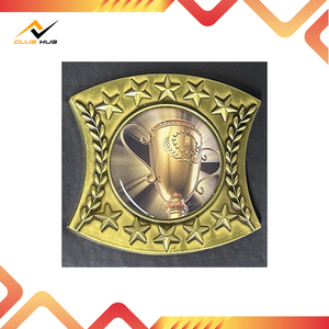 Hebilla de Acero de Doble Punta para Campeonato, Personalizada con Cuero Vacuno, Impermeable, Cómoda, Color Personalizado - Product Image 6