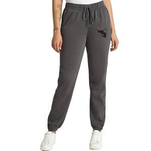 Pantalon d'extérieur personnalisé pour femme Pantalon de survêtement décontracté à jambes larges avec poches de jogging Pantalon de jogging pour femme - Product Image 1