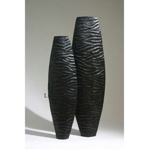 Ensemble élégant de 2 jardinières de vases à fleurs décoratives de couleur personnalisée fournisseur indien pour les occasions de mariage - Product Image 6