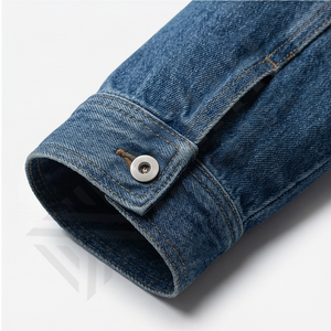 Chaqueta Cortavientos Vaquera Personalizada para Hombre, Diseño Vaquero Lavado con Estilo, Impresión Completa, Revestimiento Frontal, para Uso en Exteriores - Product Image 6