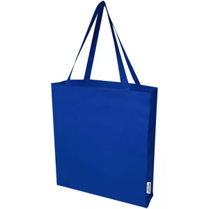 Sac fourre-tout en coton recyclé Madras, produit promotionnel durable pour le merchandising - Product Image 4