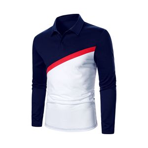 เสื้อยืดแขนยาว Sapro ทรงทันสมัย ระบายอากาศได้ดี ผลิตจากผ้าฝ้าย 100% ลายเรียบ ทรงพอดีตัวสำหรับผู้ชาย มีไซส์พลัส น้ำหนักเบา - Product Image 1