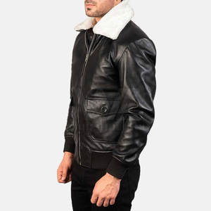 Chaqueta de Cuero para Hombre, Último Estilo, Venta al por Mayor, Chaqueta de Cuero para Hombre Más Vendida - Product Image 5