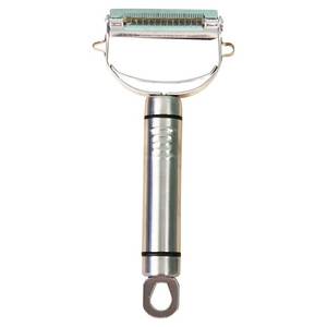 Pelador de Frutas y Verduras CX294 de Acero Inoxidable Satinado, Herramienta del Grupo Berni - Product Image 1