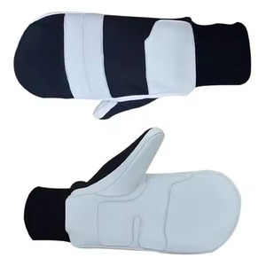 Gants de ski d'hiver pour hommes de haute durabilité en cuir de haute qualité coupe-vent et imperméable à bas prix pour les sports d'hiver chauds - Product Image 1