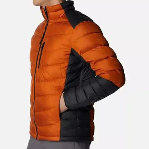 Blouson d'hiver personnalisé en coton matelassé pour homme, haute qualité, imperméable, respirant, coupe-vent, avec poches zippées, pour l'extérieur, collection 2026 - Product Image 2