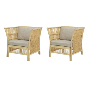 ALENA CHAIR Chaise de salle à manger en rotin avec coussin Nouveau conçu confortable d'Indonésie pour les meubles de salon - Product Image 5