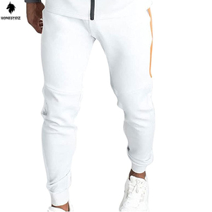 ชุดวอร์มแนววิ่งแนววินเทจสำหรับผู้ชายชุดวอร์มแนวเรียบง่ายเอวยางยืดสำหรับใส่กลางแจ้ง - Product Image 1