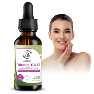 Gotas Orales de Vitamina D3 y K2 para el Apoyo Inmunológico para Adultos de Marca Privada - Empaque y Marca Personalizables - Product Image 1