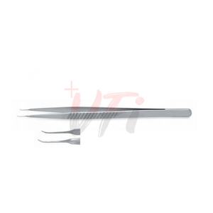 Dilatador Vascular Largo de 18 cm, Punta Curva de 0.3 mm, Acero Inoxidable, Instrumentos Manuales para Cirugía Plástica - Product Image 1