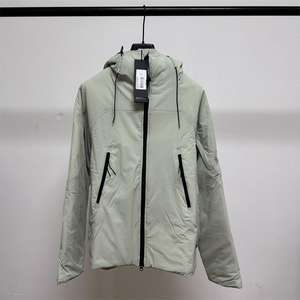 Custom Light <b>Weight</b> Warm Oversize Detachable Hooded Windproof Jacket Men's puffer jacket light <b>weight</b> Jacket Relaxed Fit Casual - Product Image 1