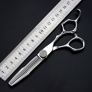 Gran oferta de tijeras para el cabello, tijeras de adelgazamiento profesionales para peluquero, juego de herramientas de tijeras de peluquería, venta al por mayor de acero inoxidable - Product Image 4