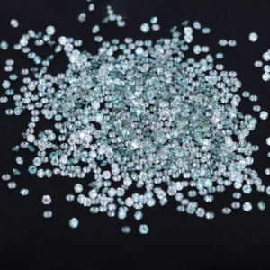 Lote de diamantes sueltos creados en laboratorio de diamantes CVD de corte redondo azulado 1/2 de 5,00-5,80 MM - Product Image 1