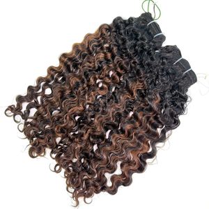 Paquetes de colores personalizados rizados birmanos de cabello crudo de alta calidad para hacer pelucas de cabello humano real - Product Image 3