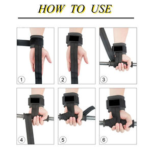 สายรัดตะขอยกน้ำหนักกีฬาที่เหนือกว่าสำหรับการยกน้ำหนักที่มีคุณภาพสูงอย่างต่อเนื่องขายส่งอัตรา - Product Image 6