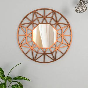 Nouveau miroir de décoration murale à cadre en bois de luxe Steely pour salle à manger et salon décor à la maison cadre photo miroir intelligent - Product Image 4