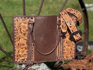 Sac fourre-tout en cuir véritable 100% fait main, style bohème, fleurs, logo personnalisé, léger, grande capacité, été - Product Image 6