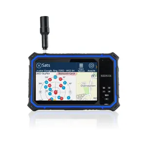 HUGEROCK G80M 8 אינץ' 8gb אנדרואיד 1000nits Sdk זמין Rtk Gnss ציוד מדידה GPS תעשייתי ip67 מחשב לוח קשוח