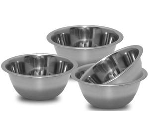 Bol de service en acier inoxydable durable et brillant, parfait pour une utilisation à long terme dans les restaurants, les maisons et les événements festifs - Product Image 1