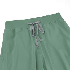 Ensemble de Blouse et Pantalon Médical Unisexe à Manches Courtes en Tissu Tissé avec Logo d'Hôpital, 95% Polyester 5% Spandex, Respirant, Anti-plis, Haute Qualité - Product Image 6