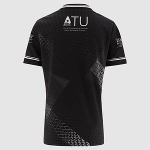 100% poliéster GAA Kit de fútbol Jersey de fútbol Conjunto de estilo superior Diseño sólido Manga corta Frente Servicio OEM Disponible Ropa de fútbol - Product Image 2