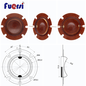 Diafragma fenólico con altavoz de sirena de bobina de voz de 51,6mm, controlador de compresión Electrovoice, Unidad de piezas, accesorios de Audio para computadora - Product Image 5