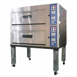 Horno de panadería de doble cubierta, máquina para hacer pan/Pizza/galletas, tienda de Pizza, horno de pan - Product Image 1