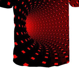 Meilleure vente Taille personnalisée imprimée en 3d T-shirts pour hommes Nouvelle mode Décontracté Respirant Heavy Duty Ringer T-shirts imprimés en 3d pour adultes - Product Image 3
