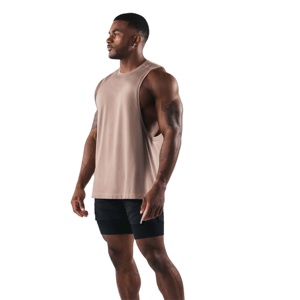 Débardeur ample pour homme, sans manches, décontracté, pour la salle de sport, l'entraînement physique, les sports, la plage, l'été, tissu respirant - Product Image 1