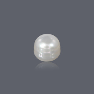 Perla de Agua Dulce Natural Basra Pearl de 5.52 Quilates, Forma de Botón, Blanca/Colorida, 5-6mm, para la Elaboración de Joyas - Product Image 2