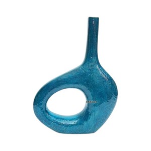 Modern Elegant Design Aluminium Flower <b>Vase</b> With Enamel Colored for Hotel Office and Home Decoration - Product Image 5