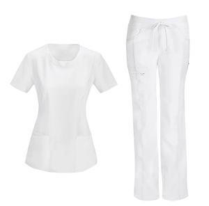Tenues Médicales Personnalisées de Qualité Supérieure pour Infirmières – Tailles XS à 6XL – Ensembles de Blouses et Pantalons d'Hôpital – Collection 2026 - Product Image 3