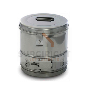 Tambor de acero inoxidable de alta calidad para instrumentos quirúrgicos manuales, esterilización médica por instrumento SurgiRight - Product Image 6