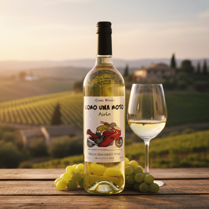 Como UNA Moto, nửa ngọt trắng, 100% airen, 11% vol Alcohol, varietal Tây Ban Nha, 0,75lt, từ castilla La Mancha. - Product Image 5