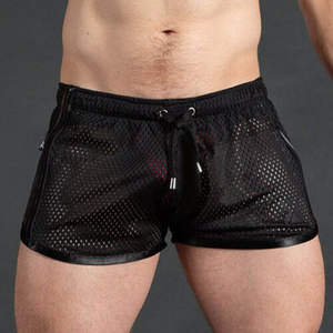 Short de gym en maille respirant décontracté pour hommes, pour l'entraînement sportif et la course à pied en été - Product Image 2