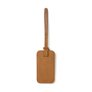 VINGA Bosler RCS Sustainable <b>Leather</b> <b>Key</b> <b>Chains</b> Elegant and Durable Luggage Labels - Product Image 1