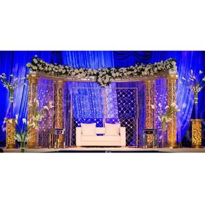 Fenomenal vela pared boda escenario comprar canadiense Metal vela pared boda ceremonia telón de fondo Decoración - Product Image 1