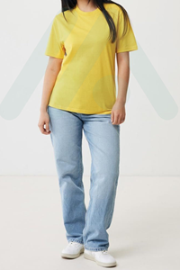 T-shirt unisexe à col rond le plus vendu, 100 % coton, coupe ajustée, respirant, uni, design personnalisé pour femmes, prix de gros - Product Image 5