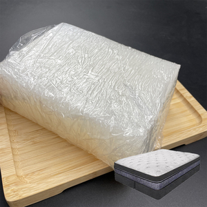Revestimiento de refuerzo de tela adhesiva sensible a la presión y laminación Adhesivo de fusión en caliente blanco para espuma y colchón - Product Image 4