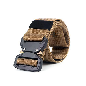 Ceinture tactique d'escalade réglable pour hommes, au prix de gros, ceinture personnalisée avec boucle - Product Image 4